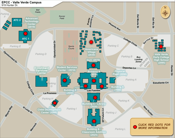 Epcc Valle Verde Map Untitled Page